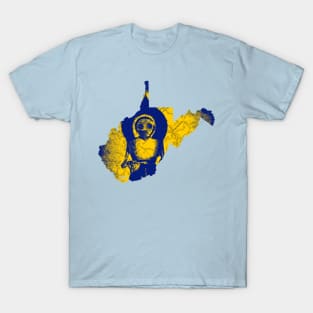 WV Monster #5 Blue and Gold T-Shirt